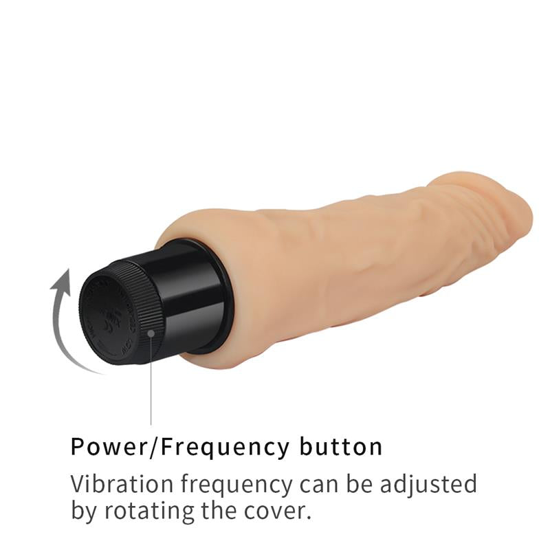 VIBRADOR REALISTICO REAL FEEL 8" FLESH