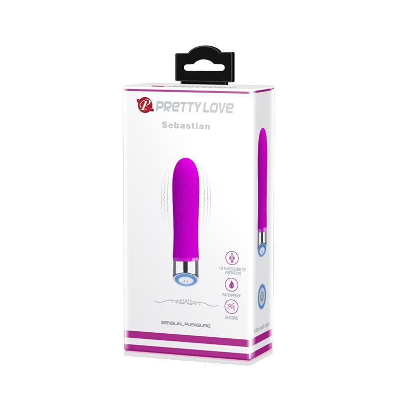 PRETTYLOVE VIBE SEBASTIAN SILICONE PURPLE