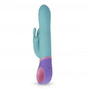 VIBRADOR COLORIDO RABBIT RECARREGÁVEL