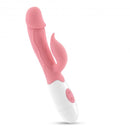 VIBRADOR COM ESTIMULADOR DE CLITÓRIS MOCHI E LUBRIFICANTE À BASE DE ÁGUA INCLUÍDO CRUSHIOUS