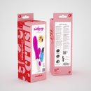 VIBRADOR COM ESTIMULADOR DE CLITÓRIS LOLLIPOP E LUBRIFICANTE À BASE DE ÁGUA INCLUÍDO CRUSHIOUS