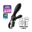 VIBRADOR HEAT CLIMAX + COM APP SATISFYER