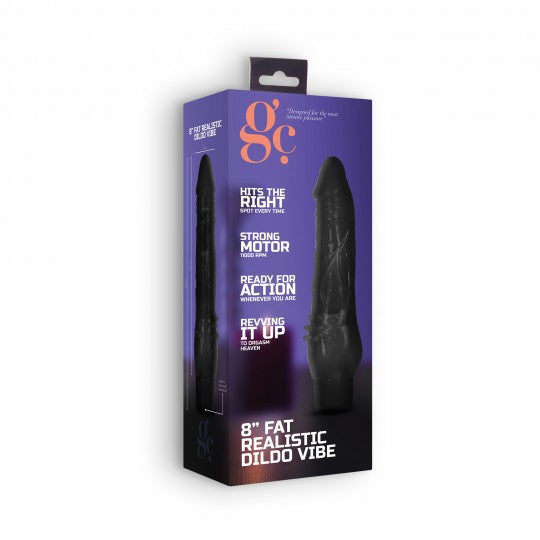 VIBRADOR REALÍSTICO 8" FAT VIBE GC