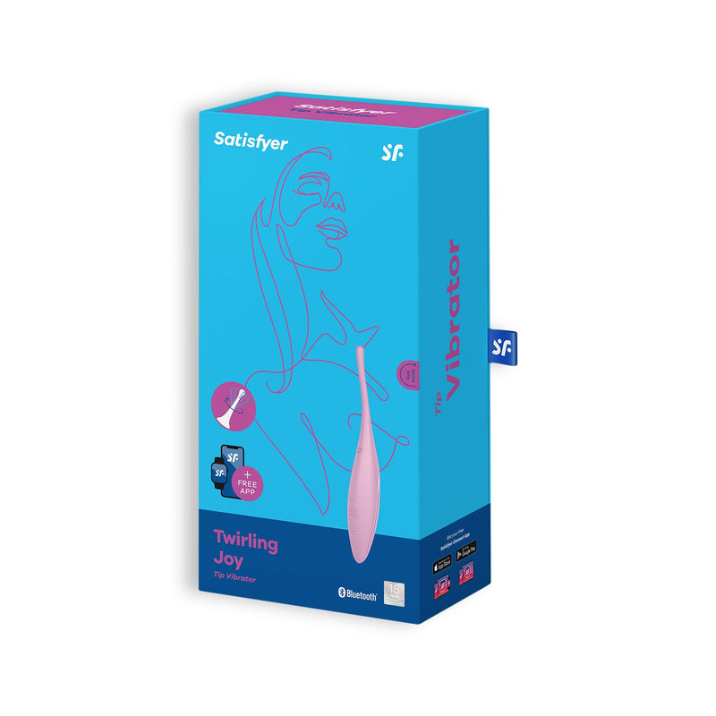 VIBRADOR TWIRLING JOY COM APP SATISFYER