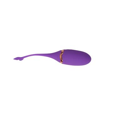 OVO VIBRATÓRIO EM SILICONE COM COMANDO REMOTO USB