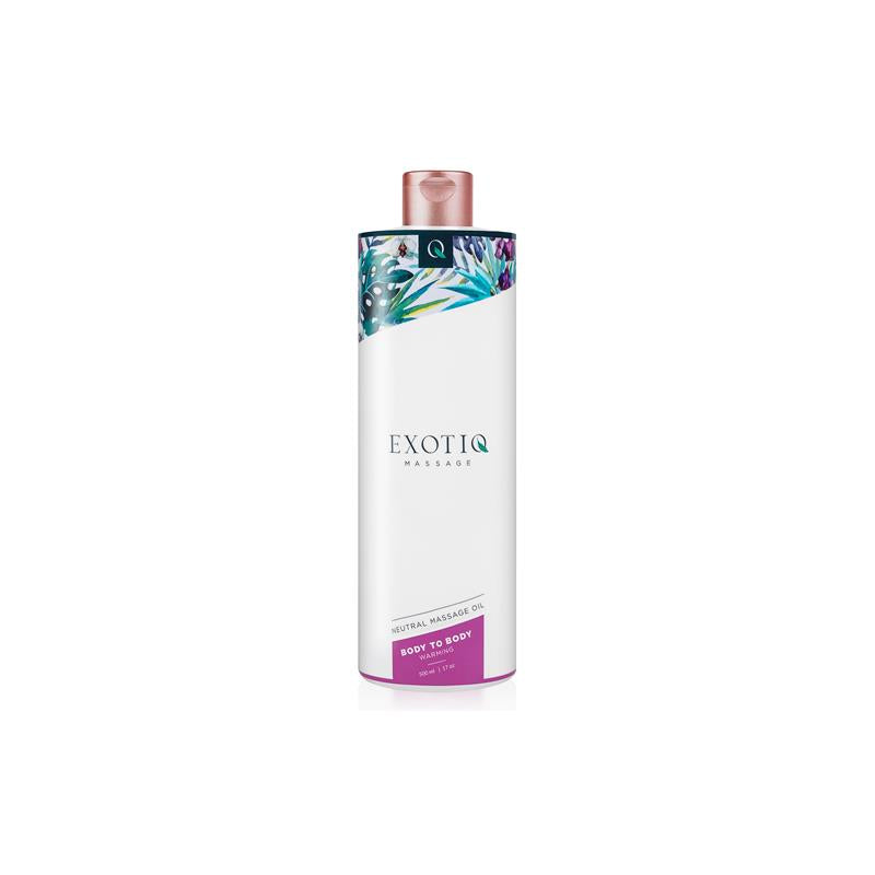 ÓLEO DE MASSAGEM DE AQUECIMENTO EXOTIQ 500 ML